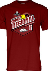 Blue 84 Razorback Softball 2025 Fayetteville Super Regional Tee