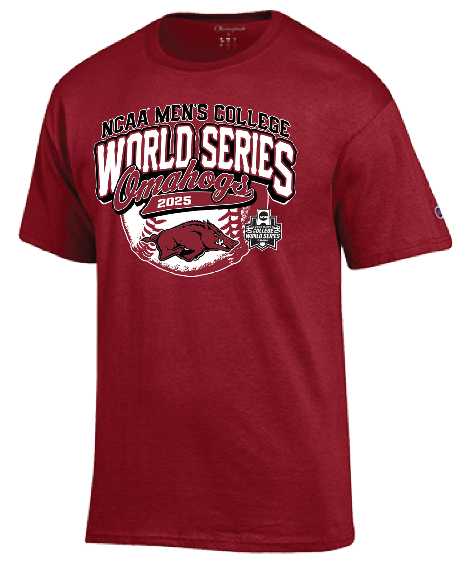 Champion Razorback 2025 Men's CWS Omahogs SST