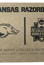 Pro Graphs Razorback 2025 Men's CWS 18" X 12" Gallery Wrapped Canvas