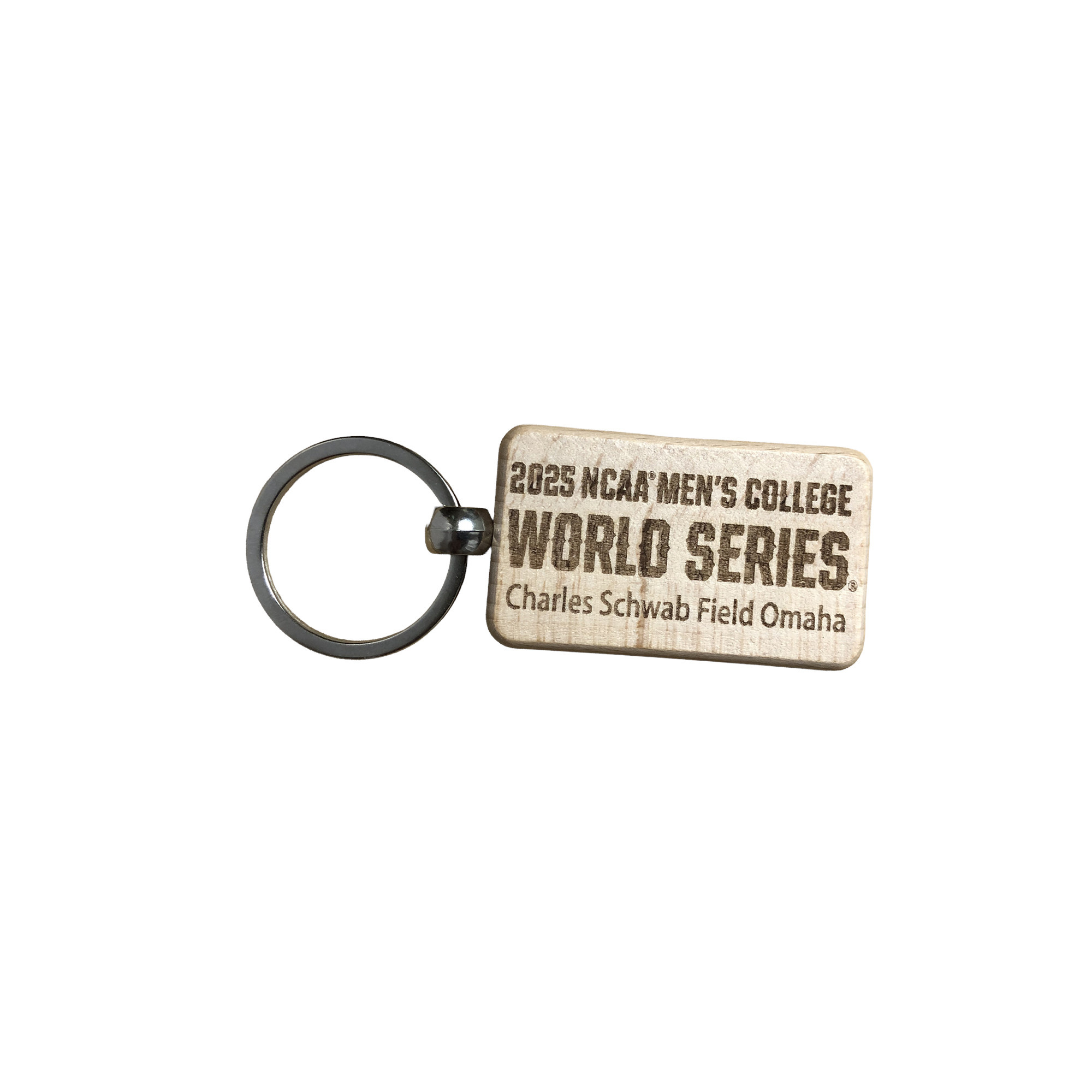 Pro Graphs Razorback 2025 Men's CWS Wooden Keychain