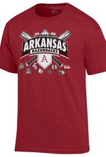Champion Razorback Men's CWS Omaha 8 Teams