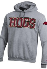 Champion Razorback HOGS Chenille Powerblend Hood
