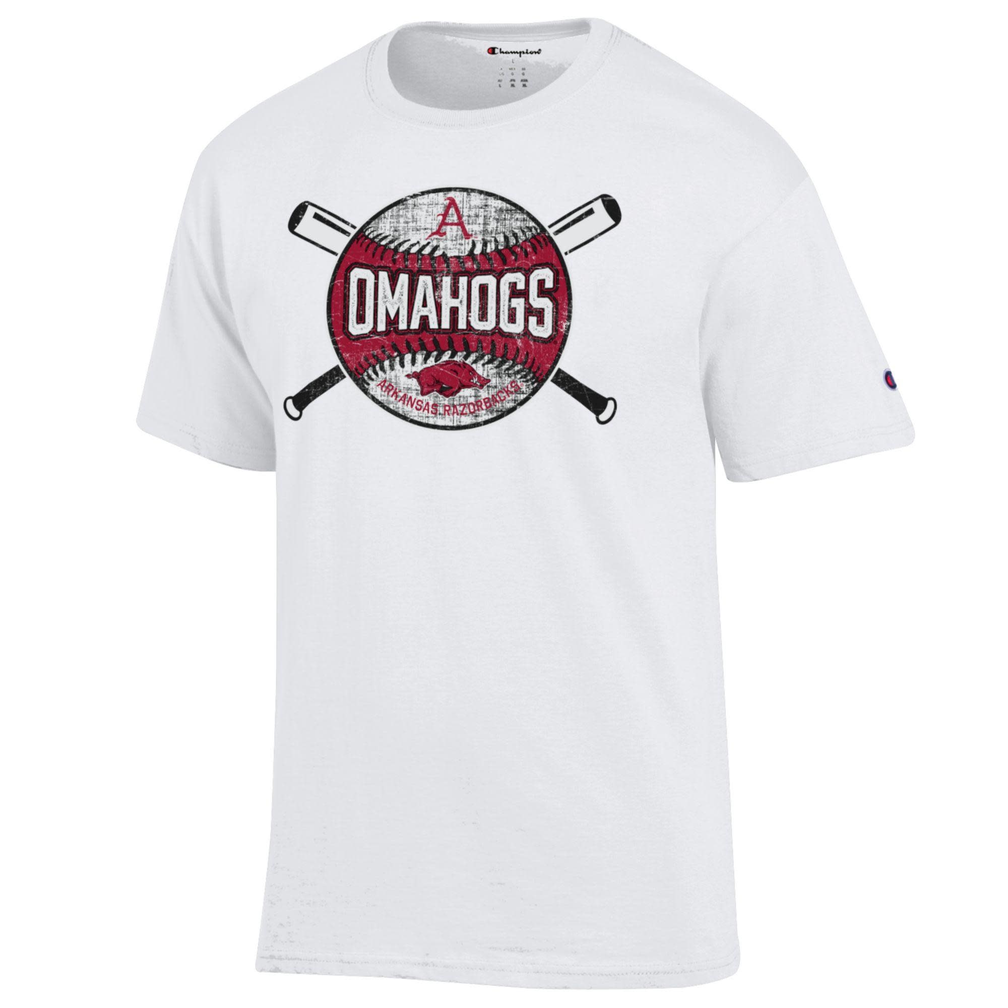Champion Arkansas Razorback OMAHOGS Crossed bats