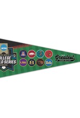 Wincraft Razorback 2025 CWS 8 Team Collectors Premium Pennant