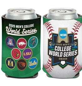 Wincraft Razorback 2025 CWS 8 Team 12 OZ Can Cooler