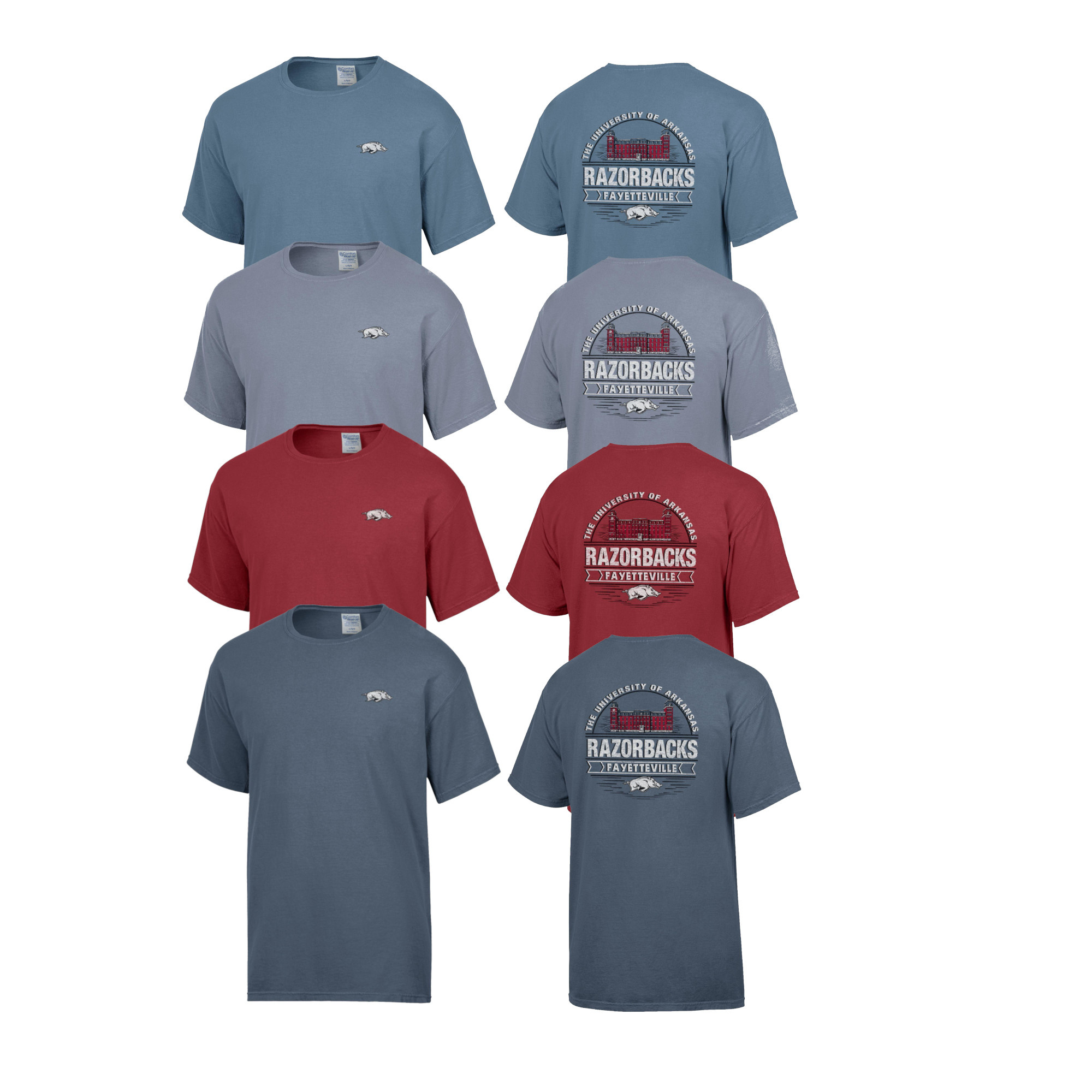 Comfort Wash University of Arkansas Razorbacks Old Main Comfort Wash SST