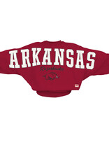 Pressbox Razorback Womens 2025 FLANNIGAN Oversized Fleece