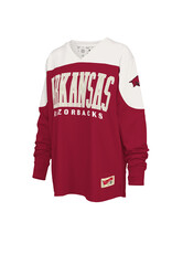 Pressbox Razorback Southlawn Victory Vee Neck OS Heavy Jersey 25
