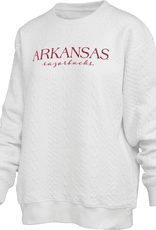 Pressbox 2025 Champange Brandberg Crew Chunky Weave Fleece