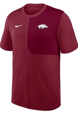 Razorback NIKE Coaches Top UV Dri Fit Short Sleeve