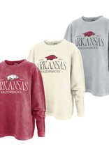 Pressbox Razorback Women's Corded Comfy Crew