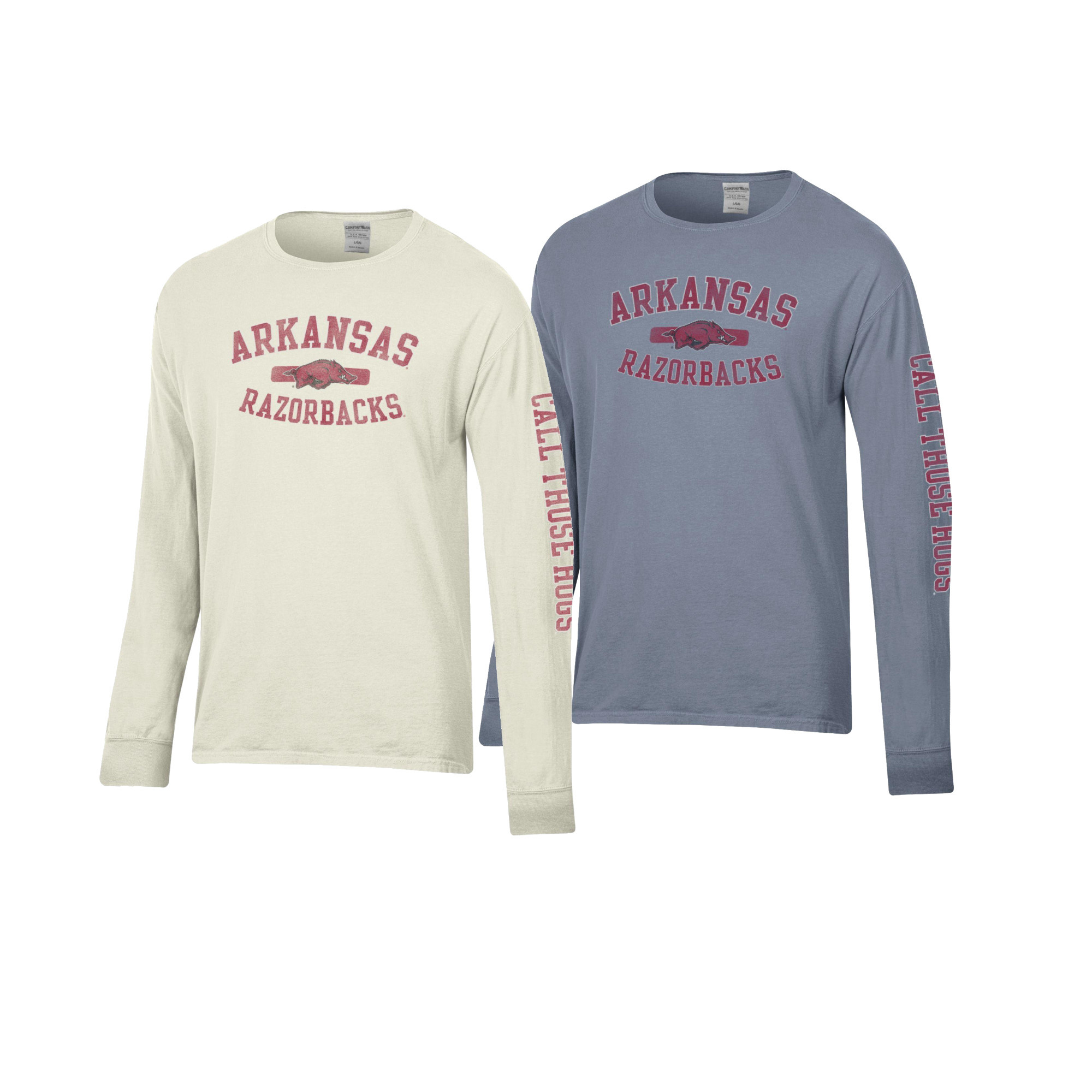 Comfort Wash Razorback Call The Hogs LST