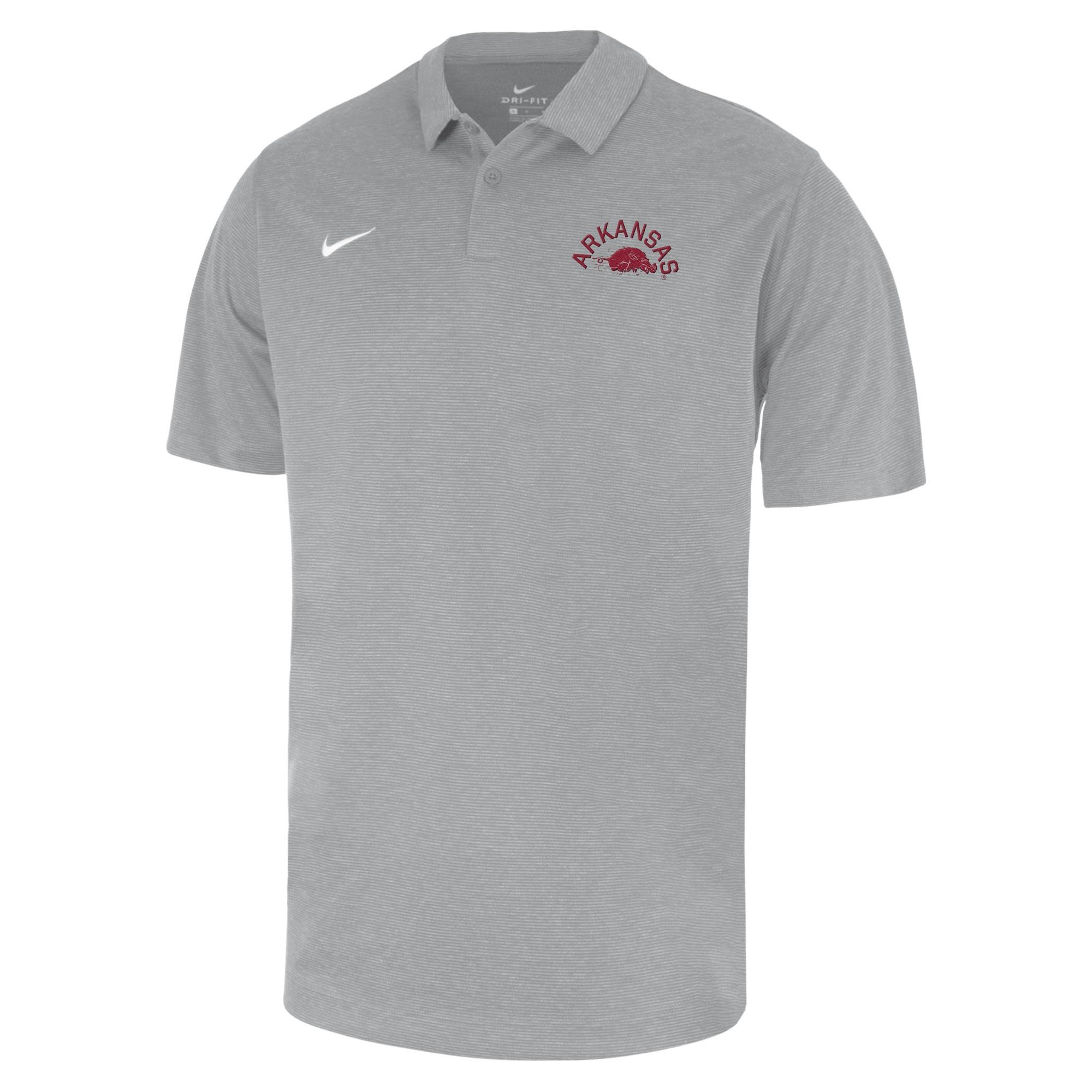 Razorback NIKE Heather Vintage Logo Polo
