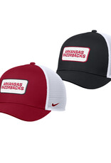 Razorback NIKE Rise Pinch Panel Mesh Authentic Team Issue Hat