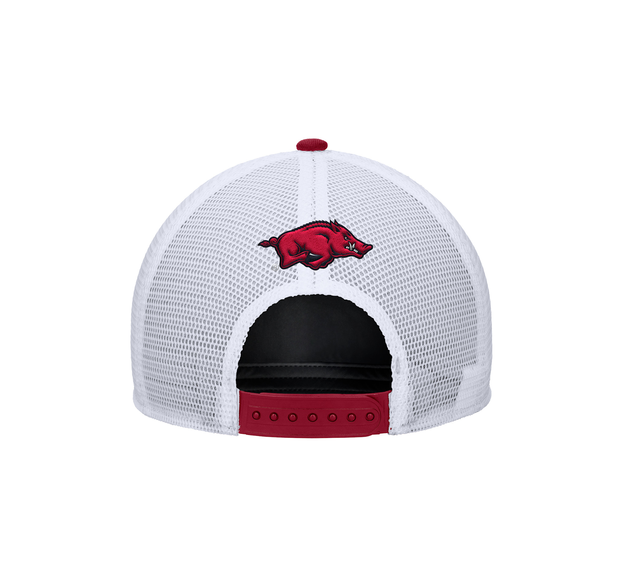 Razorback NIKE Rise Pinch Panel Mesh Authentic Team Issue Hat