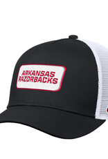 Razorback NIKE Rise Pinch Panel Mesh Authentic Team Issue Hat
