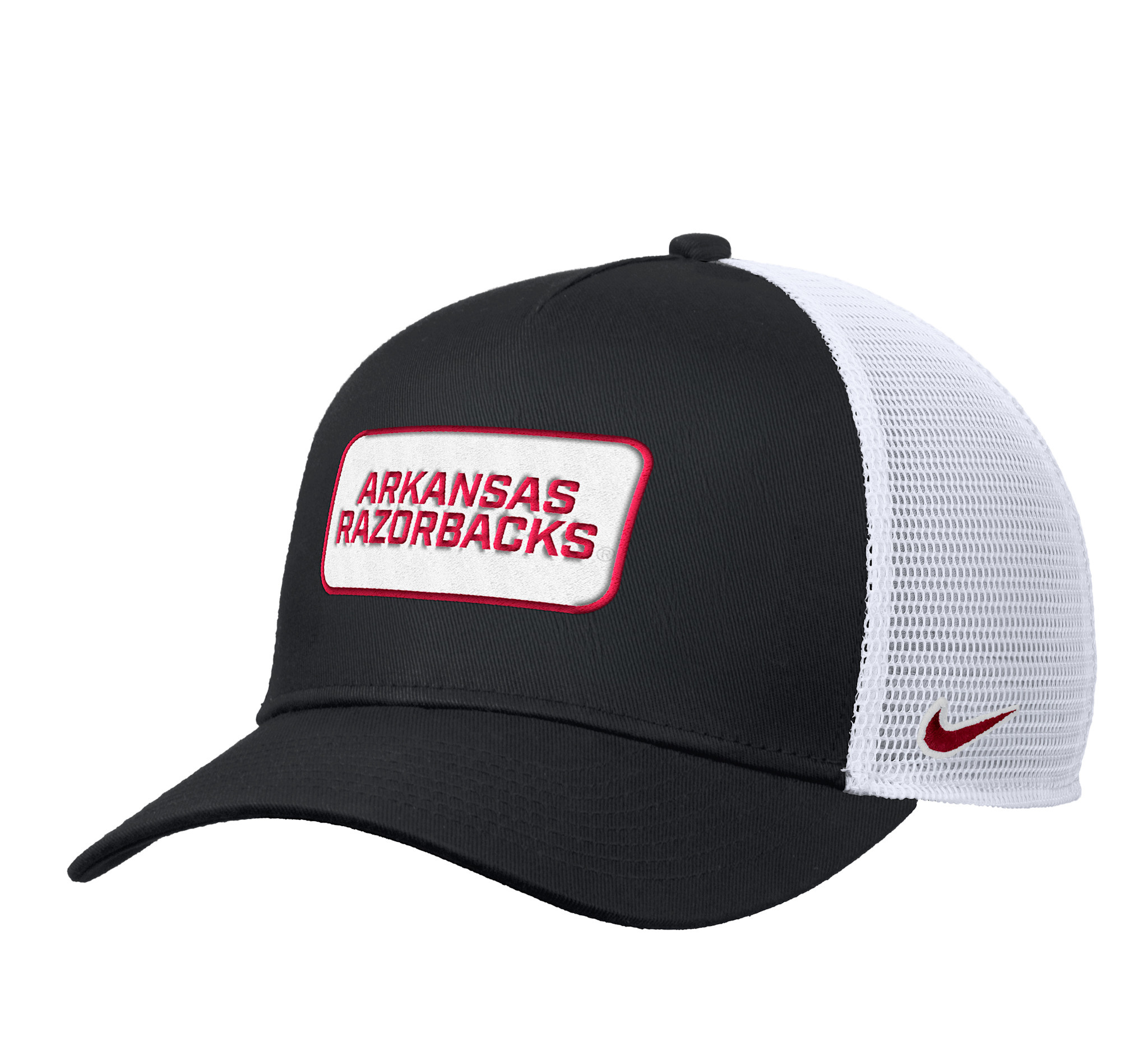 Razorback NIKE Rise Pinch Panel Mesh Authentic Team Issue Hat