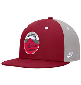 Razorback NIKE Pro Flatbill Colorblock Hat