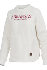 Pressbox 2025 Champange Brandberg Crew Chunky Weave Fleece