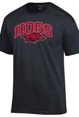 Champion Razorbacks Arched HOGS ov Mascot Basic SST
