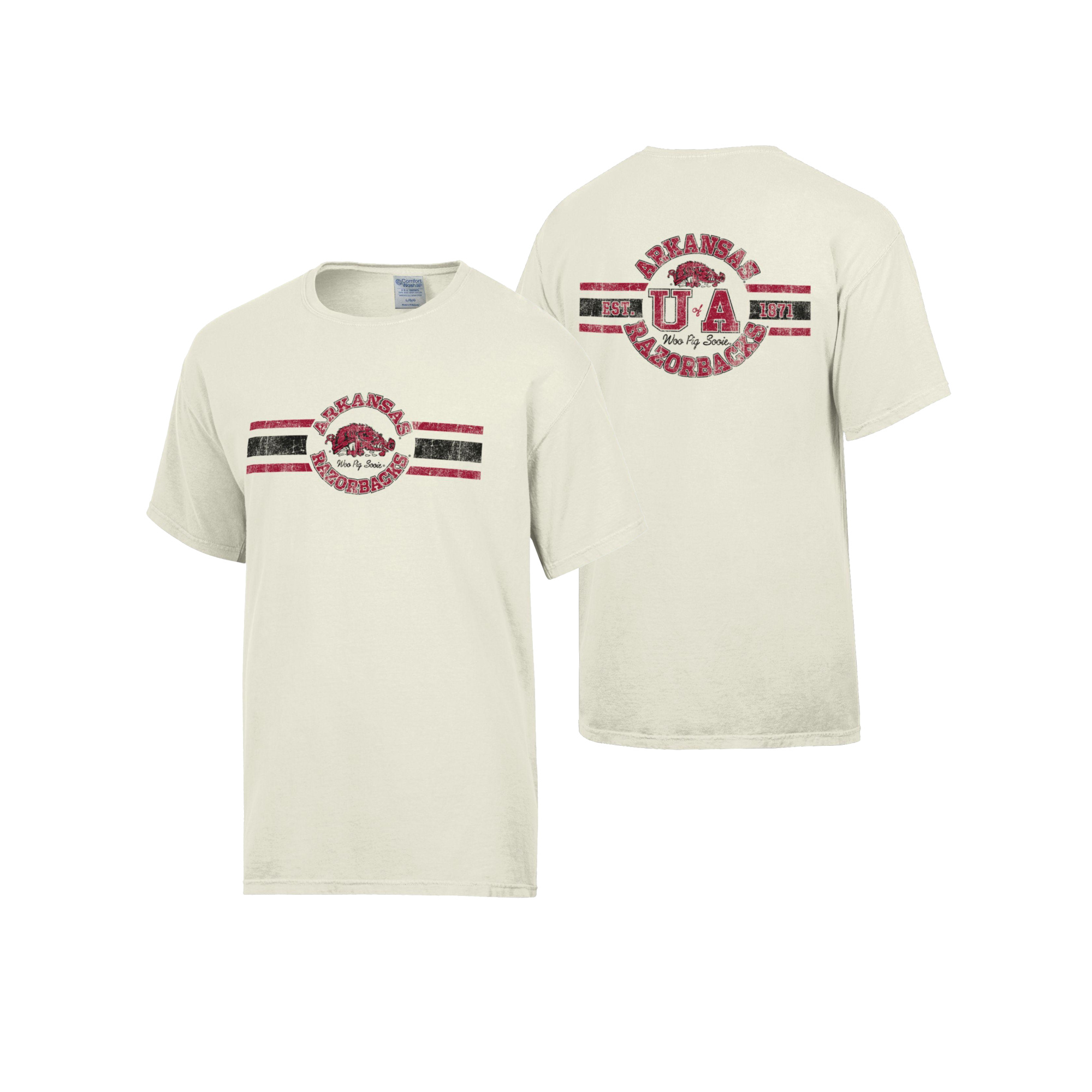 Comfort Wash Razorback Slobber Hog Circle Bar Comfort Wash SST