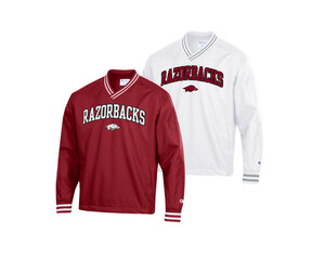 Razorback Superfan Scout V Neck Pullover Jacket - The Stadium