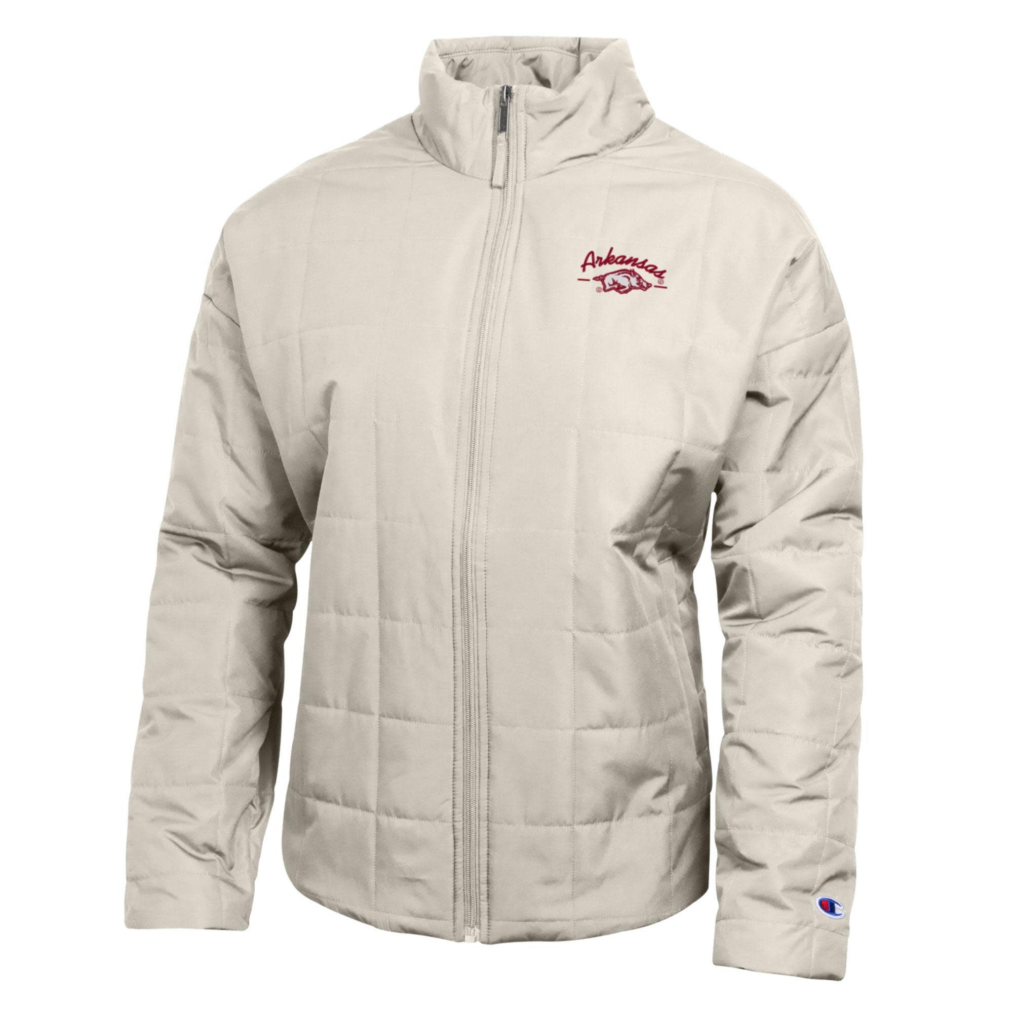 Champion Razorback Women's Lightweight Full Zip Puffer Jacket