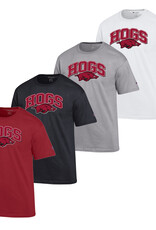 Champion Razorbacks Arched HOGS ov Mascot Basic SST