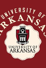 Champion Razorback UofA Powerblend Sueded Faux-Seal Crew