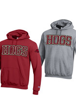 Champion Razorback HOGS Chenille Powerblend Hood
