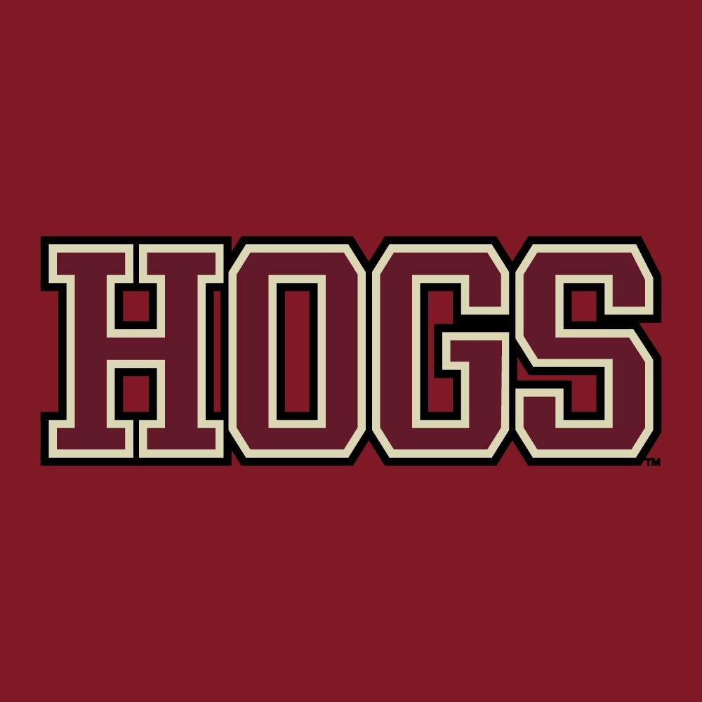 Champion Razorback HOGS Chenille Powerblend Hood