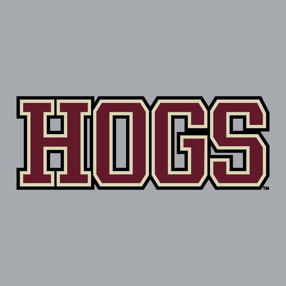Champion Razorback HOGS Chenille Powerblend Hood