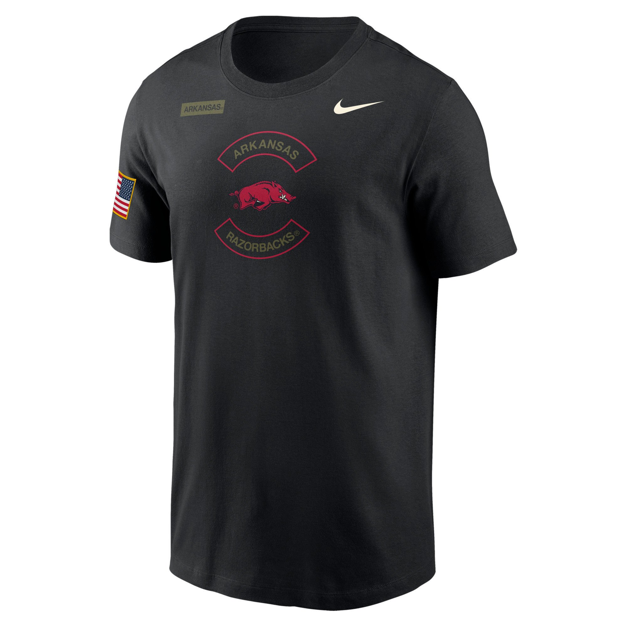 Razorback NIKE OFFICIAL Military Appreciation Dri-Fit Cotton SST