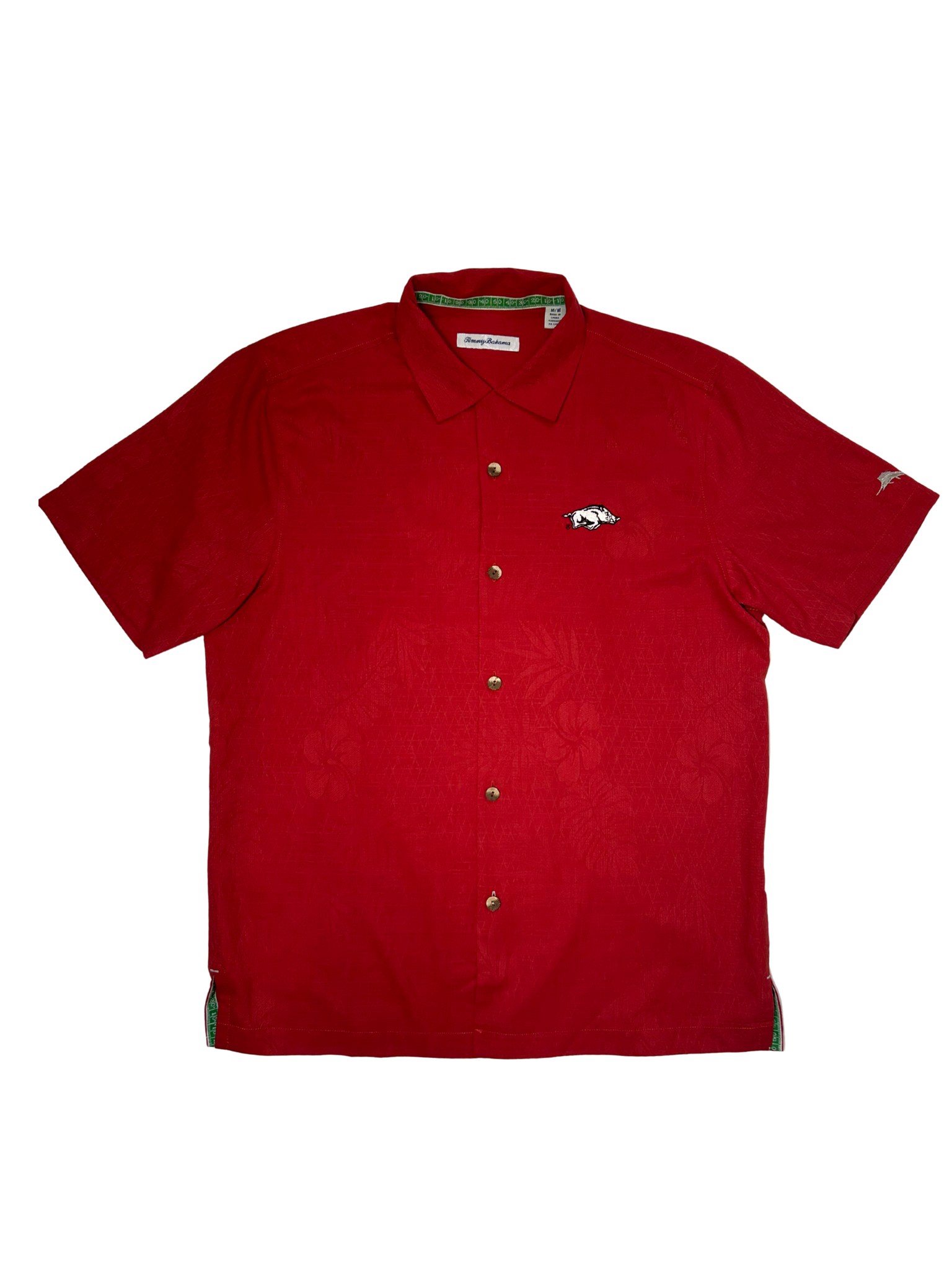 Tommy Bahama Razorback The Big Score Collectors Camp Shirt