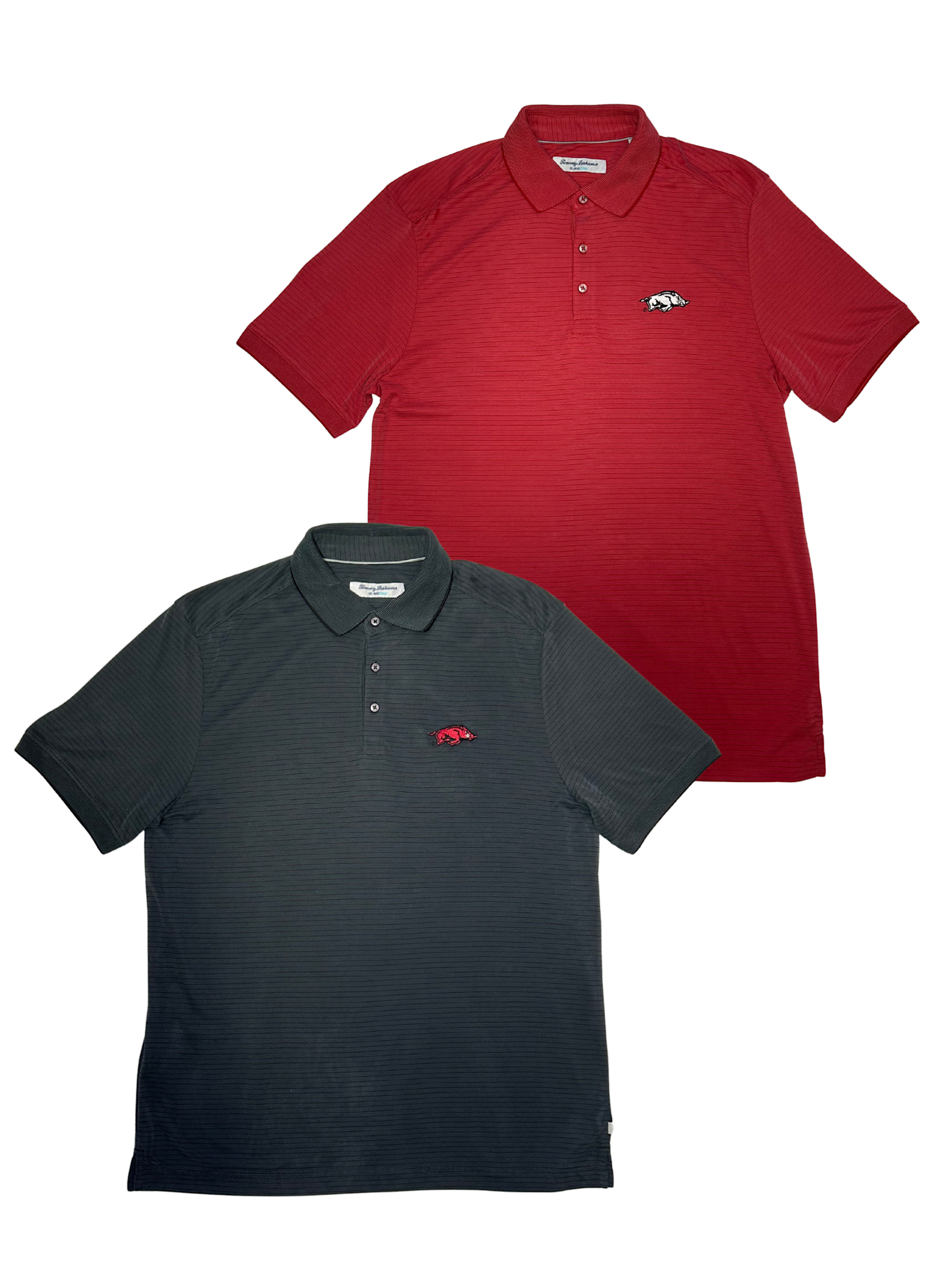 Tommy Bahama Razorback Bay Stripe Polo Shirt