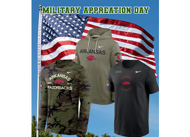 Razorback NIKE Military Appreciation Day Team Issue