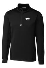 Cutter & Buck Razorback Traverse Stretch Eco Quarter Zip Mens Pullover