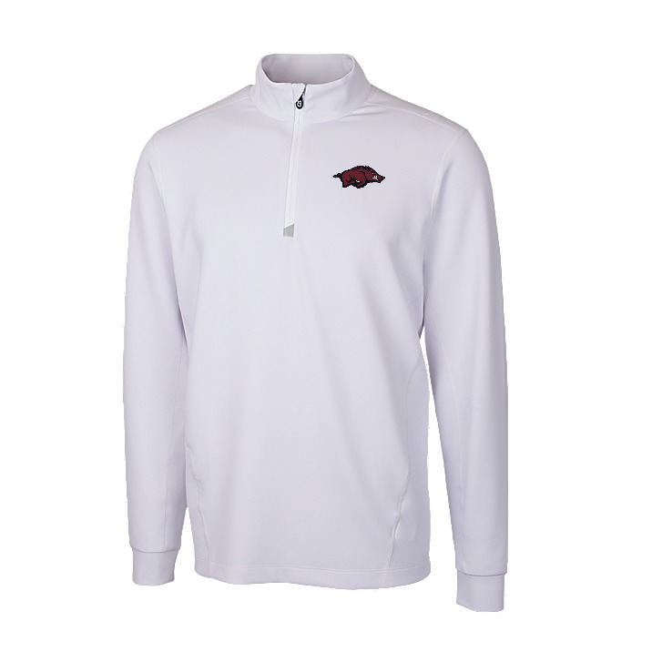 Cutter & Buck Razorback Traverse Stretch Eco Quarter Zip Mens Pullover