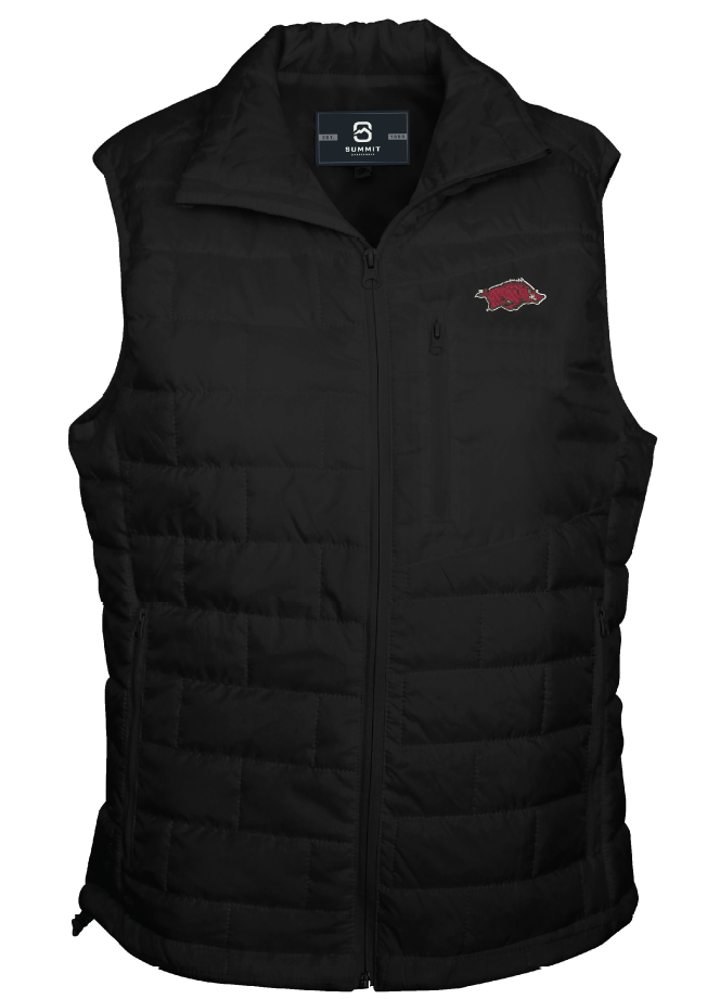 Summit Razorback Puff Vest With Pockets