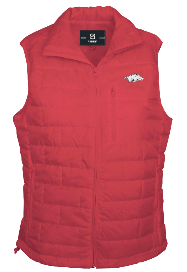 Summit Razorback Puff Vest With Pockets