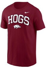 Razorback NIKE HOGS ov Running Hog Cotton SST 25