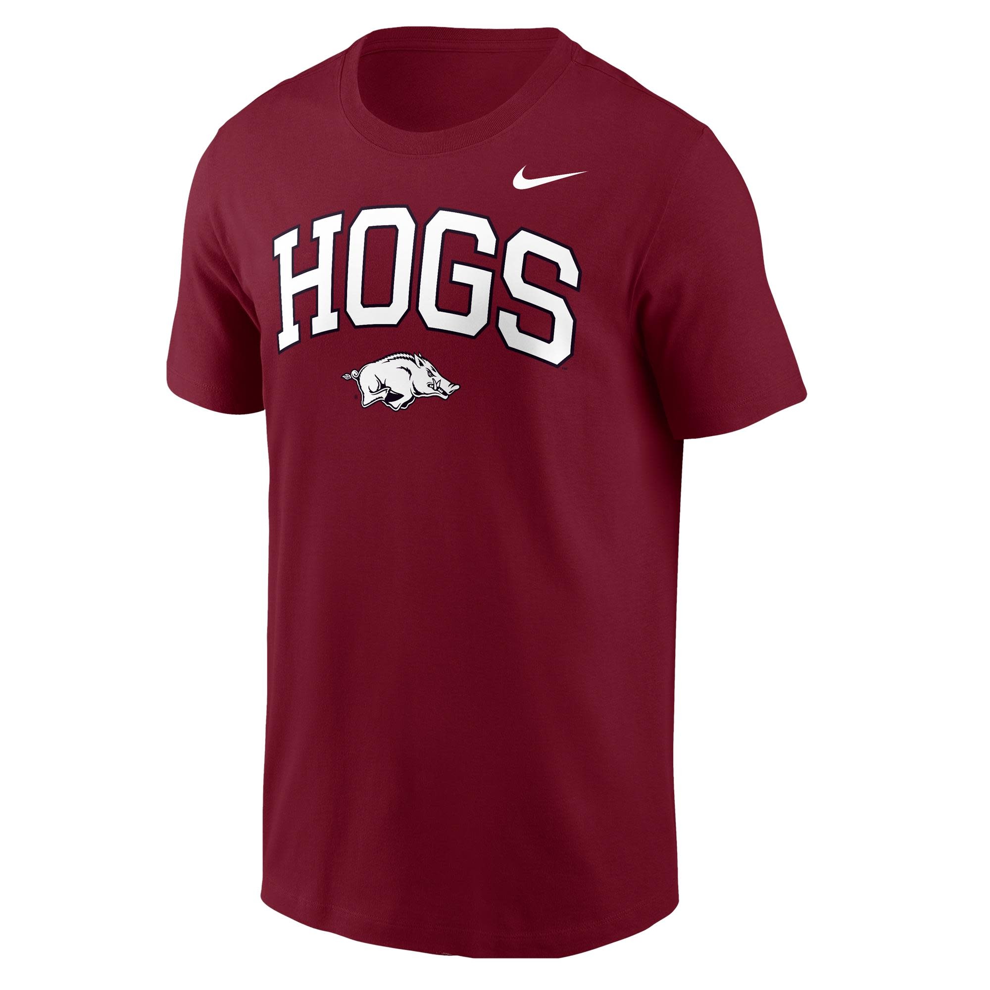 Razorback NIKE HOGS ov Running Hog Cotton SST 25