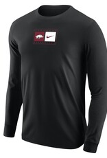 Razorback NIKE Core Cotton Long Sleeve Tee 25