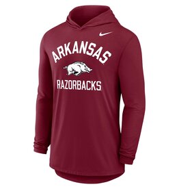 Arkansas Razorback NIKE Dri-Fit Hooded Cotton LST 25