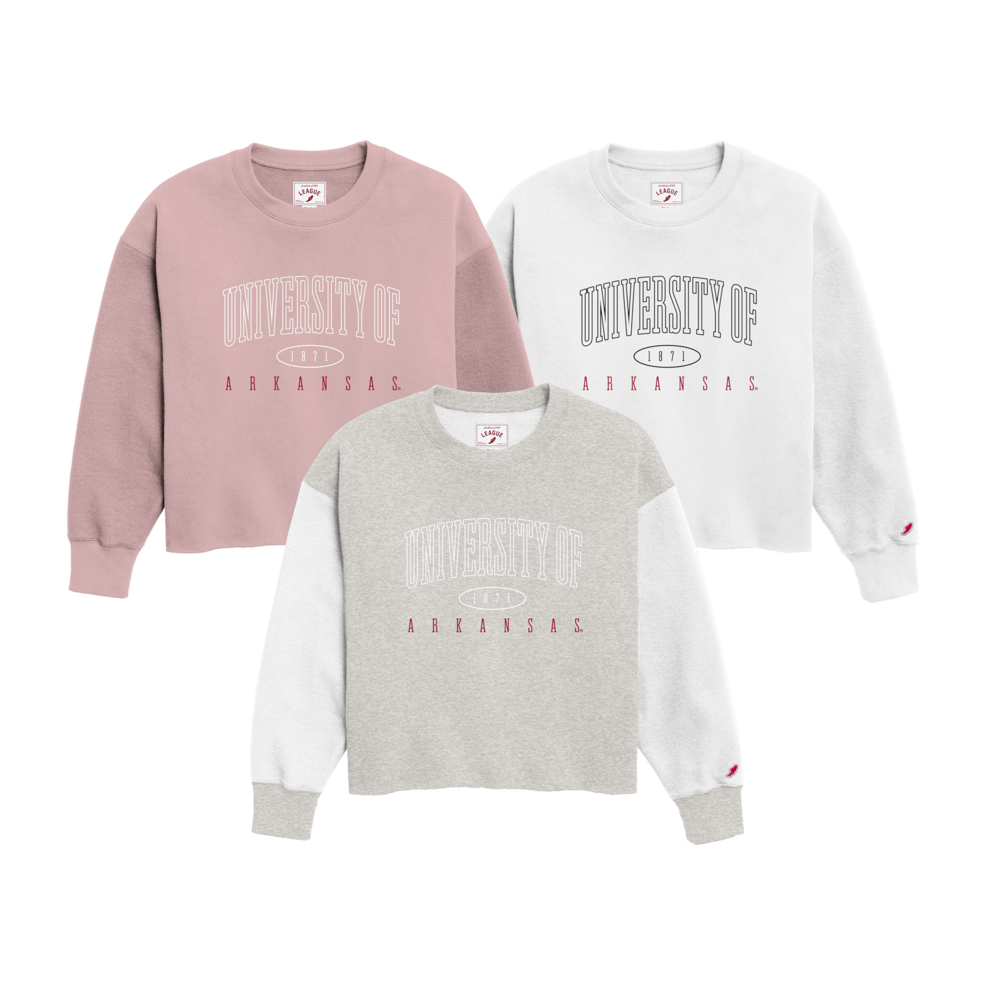 L2-League / Legacy Razorback Women's Midi Reverse Fleece By League