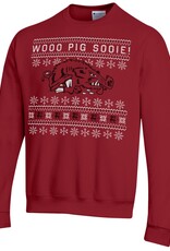 Champion Razorback Slobber Hog Christmas Sweater
