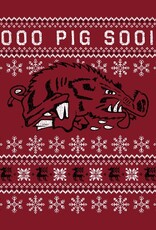 Champion Razorback Slobber Hog Christmas Sweater