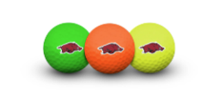 Razorback Neon 3 Golf Balls