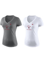 Razorback Nike NIKE Women's Tri-Blend Mid-V Ribby SST