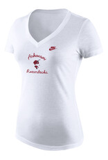 Razorback Nike NIKE Women's Tri-Blend Mid-V Ribby SST